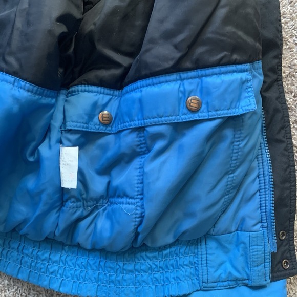 Inside Edge Vintage Ski Jacket Men's Size Small Blue Full Zip - Picture 6 of 14